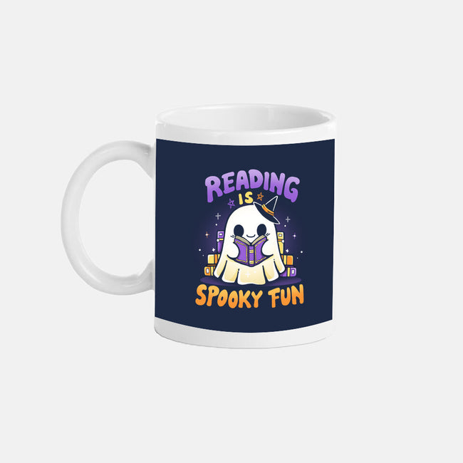 Reading Is Spooky Fun-None-Mug-Drinkware-Vallina84