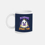 Reading Is Spooky Fun-None-Mug-Drinkware-Vallina84