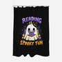 Reading Is Spooky Fun-None-Polyester-Shower Curtain-Vallina84