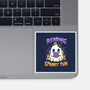 Reading Is Spooky Fun-None-Glossy-Sticker-Vallina84
