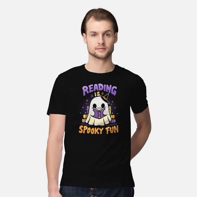 Reading Is Spooky Fun-Mens-Premium-Tee-Vallina84