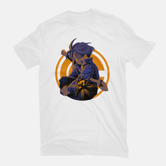 Fighter From Future-Mens-Heavyweight-Tee-rmatix