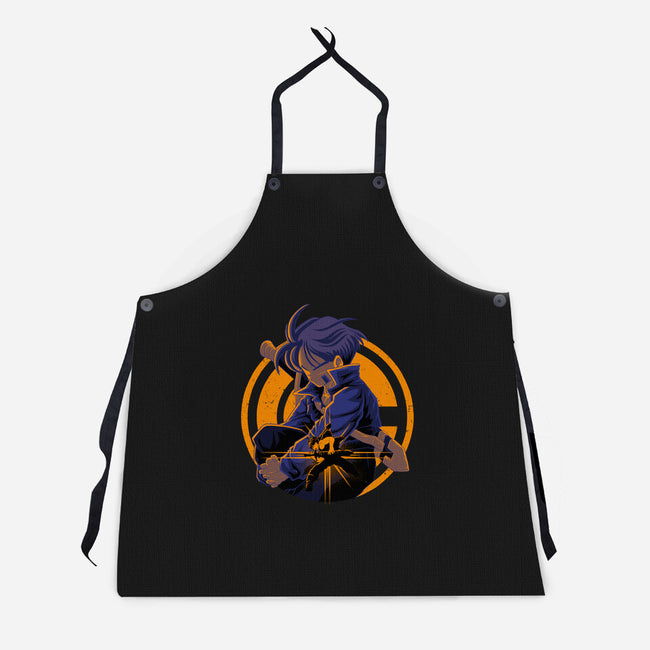 Fighter From Future-Unisex-Kitchen-Apron-rmatix