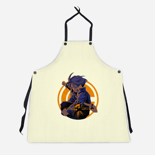 Fighter From Future-Unisex-Kitchen-Apron-rmatix