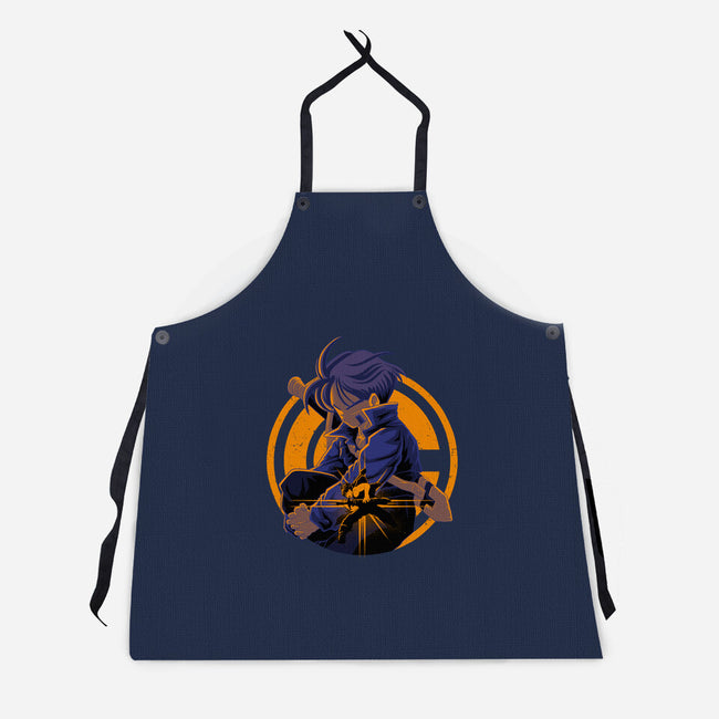 Fighter From Future-Unisex-Kitchen-Apron-rmatix