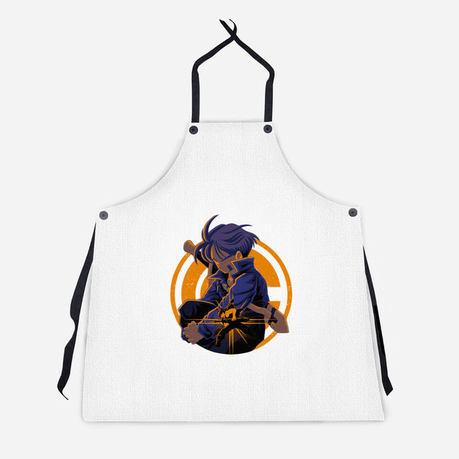 Fighter From Future-Unisex-Kitchen-Apron-rmatix