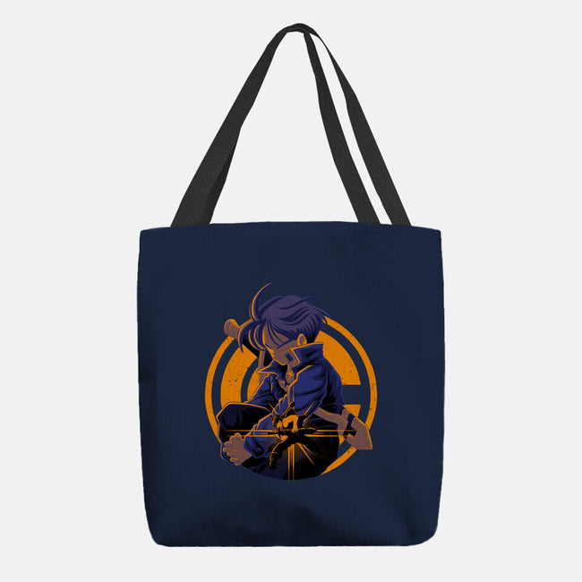 Fighter From Future-None-Basic Tote-Bag-rmatix