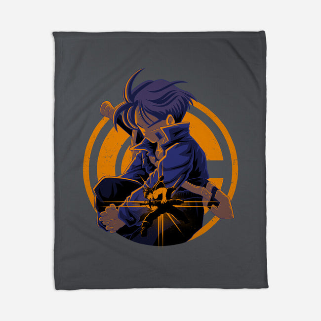 Fighter From Future-None-Fleece-Blanket-rmatix