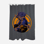 Fighter From Future-None-Polyester-Shower Curtain-rmatix