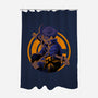 Fighter From Future-None-Polyester-Shower Curtain-rmatix