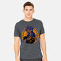 Fighter From Future-Mens-Heavyweight-Tee-rmatix