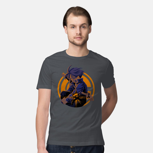 Fighter From Future-Mens-Premium-Tee-rmatix