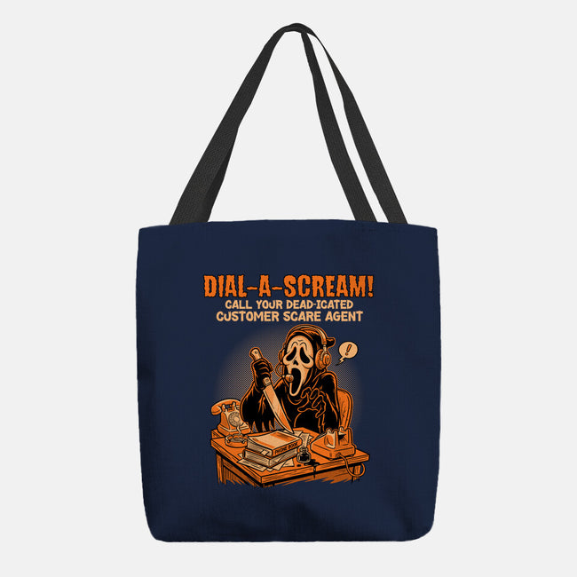 Dial A Scream-None-Basic Tote-Bag-P1yu5h