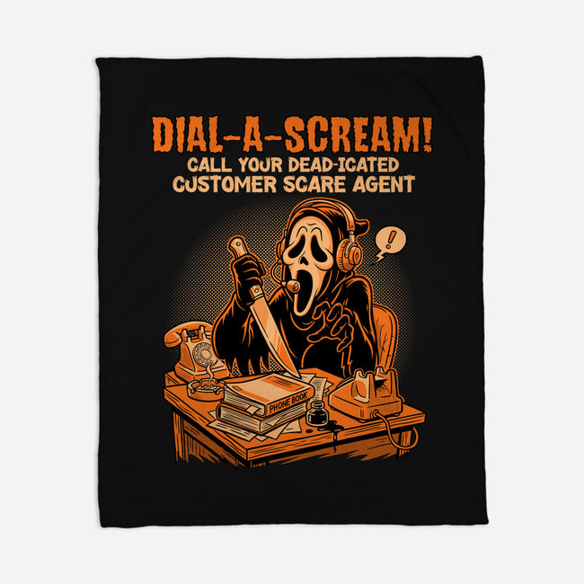 Dial A Scream-None-Fleece-Blanket-P1yu5h
