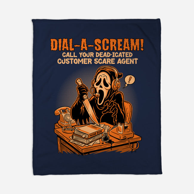 Dial A Scream-None-Fleece-Blanket-P1yu5h