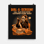 Dial A Scream-None-Matte-Poster-P1yu5h