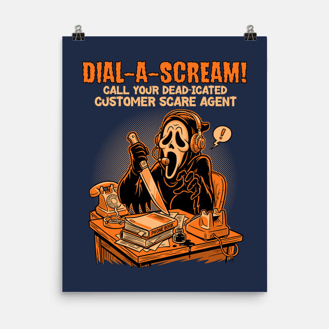 Dial A Scream-None-Matte-Poster-P1yu5h