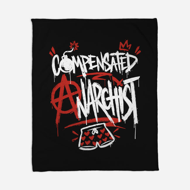 Dungeon Crawler Anarchist-None-Fleece-Blanket-Studio Mootant