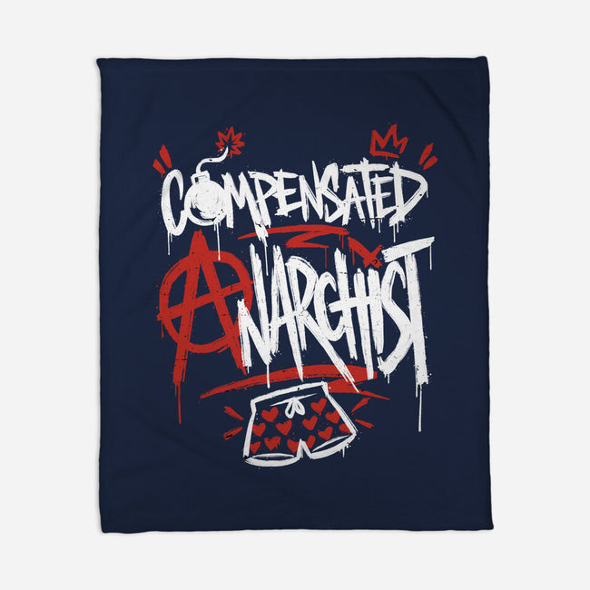 Dungeon Crawler Anarchist-None-Fleece-Blanket-Studio Mootant