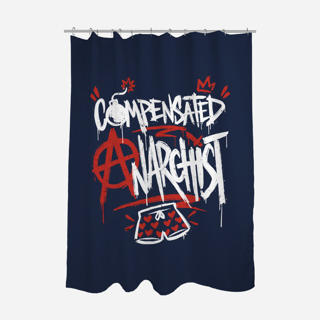 Dungeon Crawler Anarchist-None-Polyester-Shower Curtain-Studio Mootant