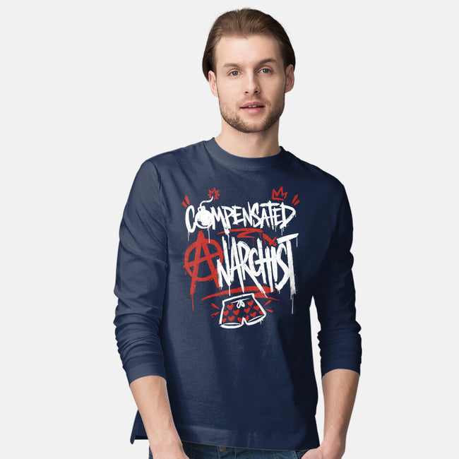 Dungeon Crawler Anarchist-Mens-Long Sleeved-Tee-Studio Mootant