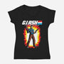 GI ASH-Womens-V-Neck-Tee-arace