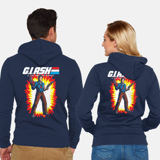 GI ASH-Unisex-Zip-Up-Sweatshirt-arace