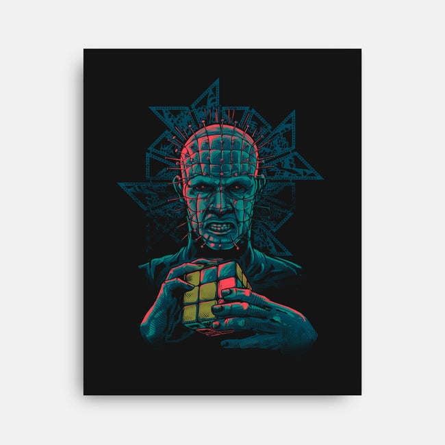 Hell's Cube-None-Stretched-Canvas-Gleydson Barboza