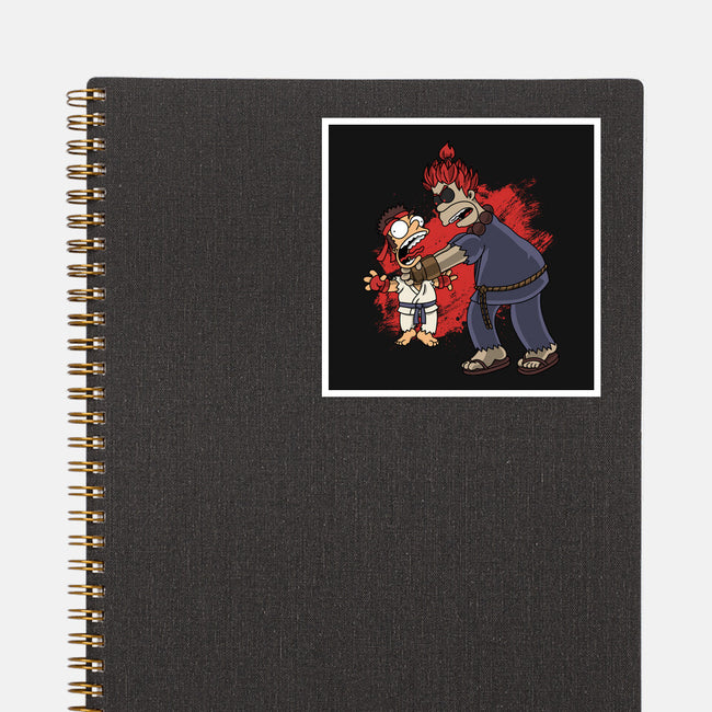 Why You Little Gouken-None-Glossy-Sticker-joerawks