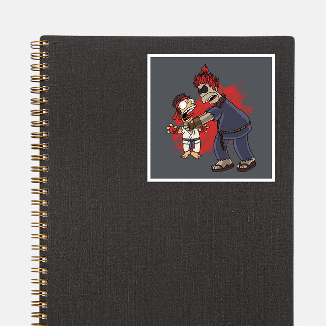 Why You Little Gouken-None-Glossy-Sticker-joerawks