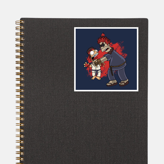 Why You Little Gouken-None-Glossy-Sticker-joerawks