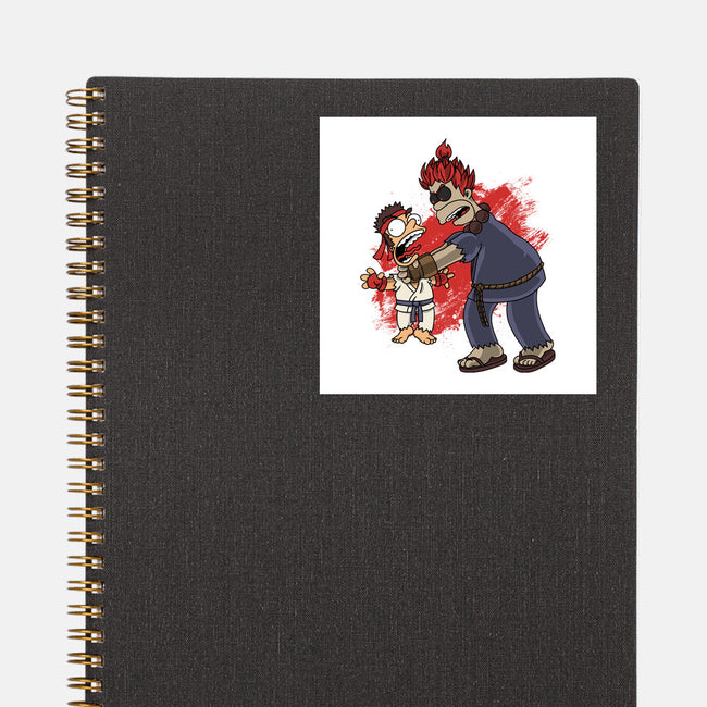 Why You Little Gouken-None-Glossy-Sticker-joerawks
