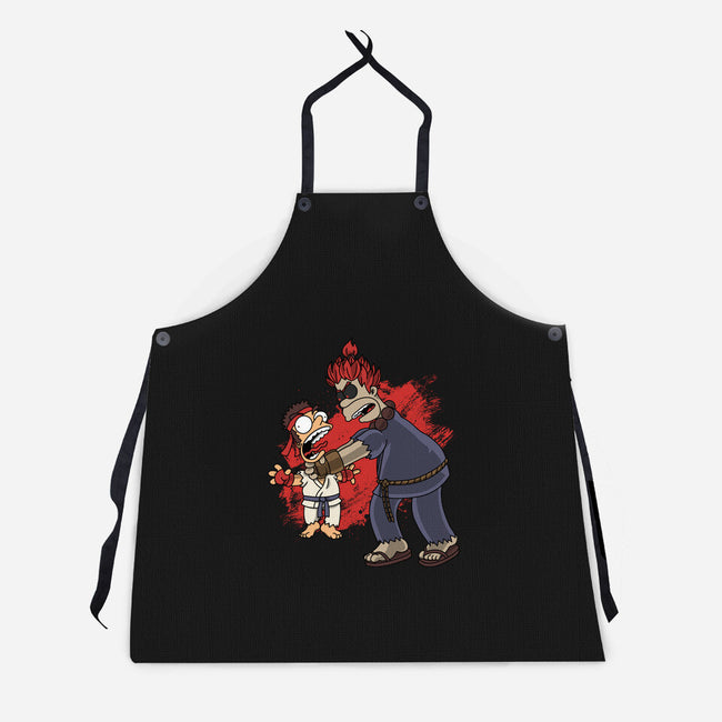 Why You Little Gouken-Unisex-Kitchen-Apron-joerawks