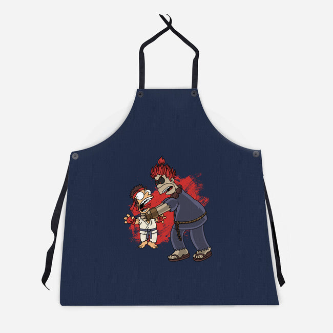 Why You Little Gouken-Unisex-Kitchen-Apron-joerawks