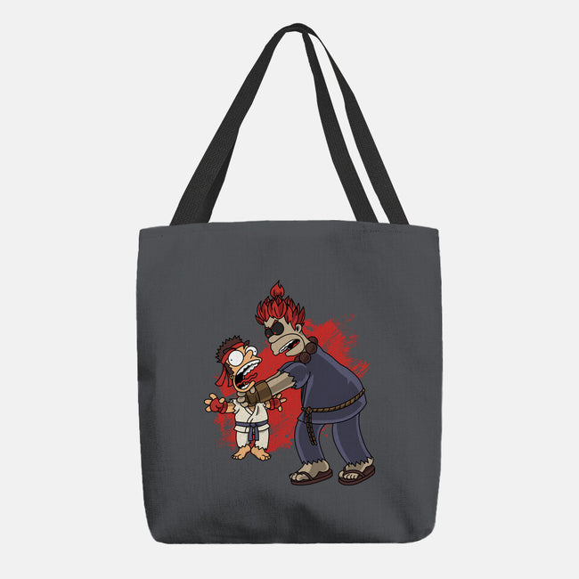 Why You Little Gouken-None-Basic Tote-Bag-joerawks