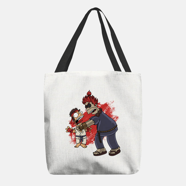Why You Little Gouken-None-Basic Tote-Bag-joerawks