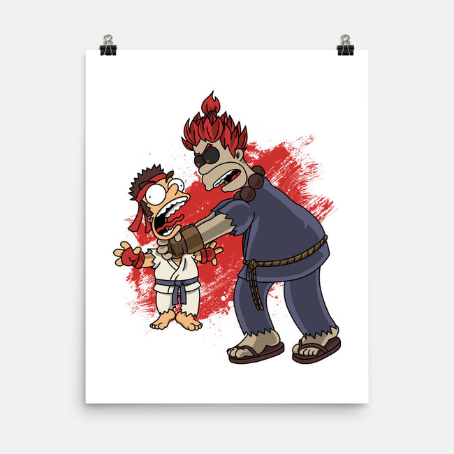 Why You Little Gouken-None-Matte-Poster-joerawks