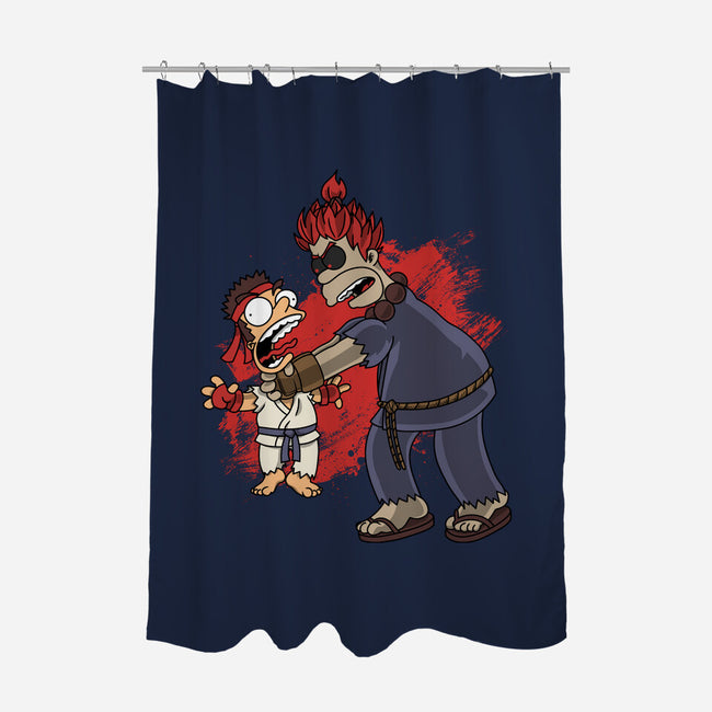 Why You Little Gouken-None-Polyester-Shower Curtain-joerawks