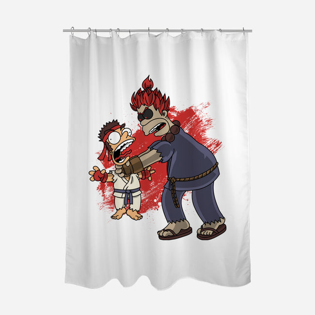 Why You Little Gouken-None-Polyester-Shower Curtain-joerawks