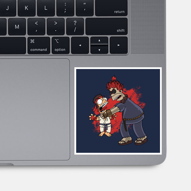 Why You Little Gouken-None-Glossy-Sticker-joerawks