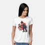 Why You Little Gouken-Womens-Basic-Tee-joerawks