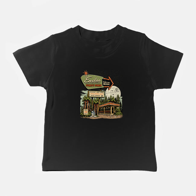 Endor Forest Diner-Baby-Basic-Tee-sebasebi