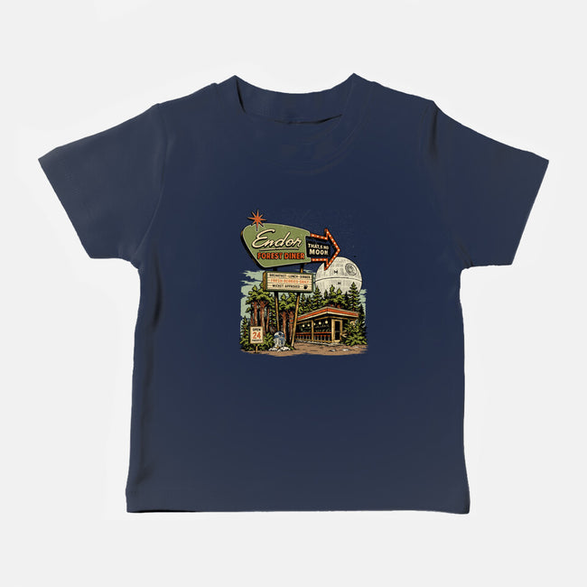 Endor Forest Diner-Baby-Basic-Tee-sebasebi