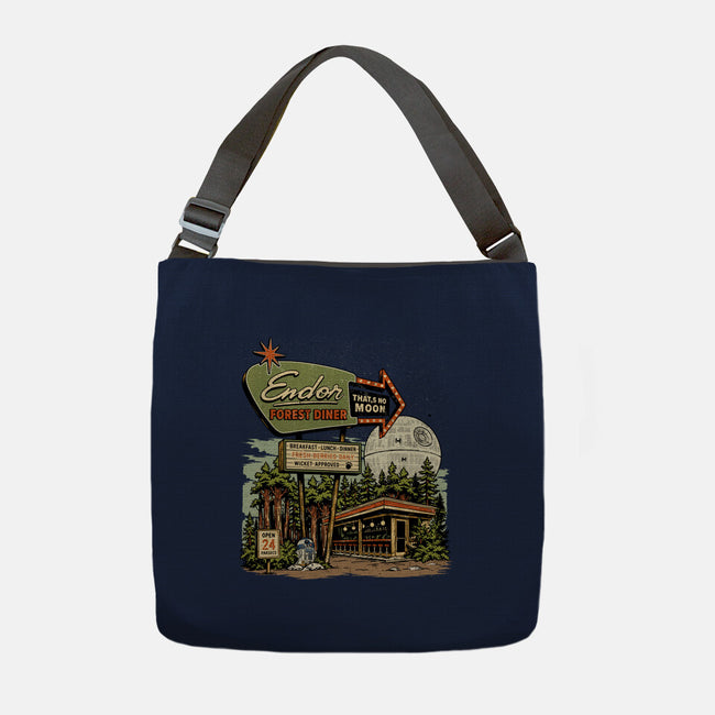 Endor Forest Diner-None-Adjustable Tote-Bag-sebasebi