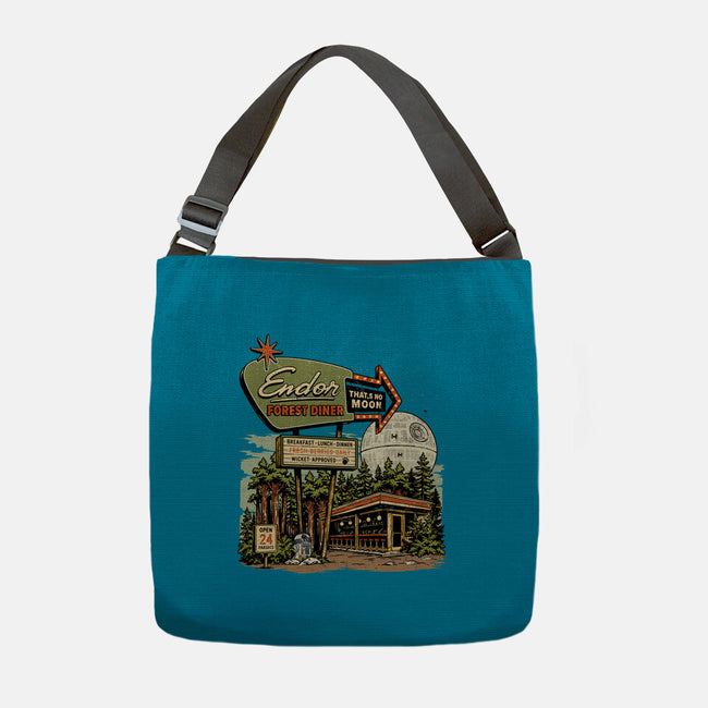 Endor Forest Diner-None-Adjustable Tote-Bag-sebasebi