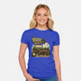 Endor Forest Diner-Womens-Fitted-Tee-sebasebi