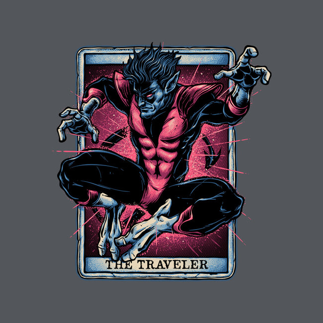 The Traveler In The Void-None-Stretched-Canvas-glitchygorilla