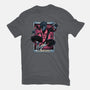 The Traveler In The Void-Unisex-Basic-Tee-glitchygorilla