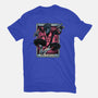 The Traveler In The Void-Womens-Fitted-Tee-glitchygorilla