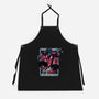 The Traveler In The Void-Unisex-Kitchen-Apron-glitchygorilla